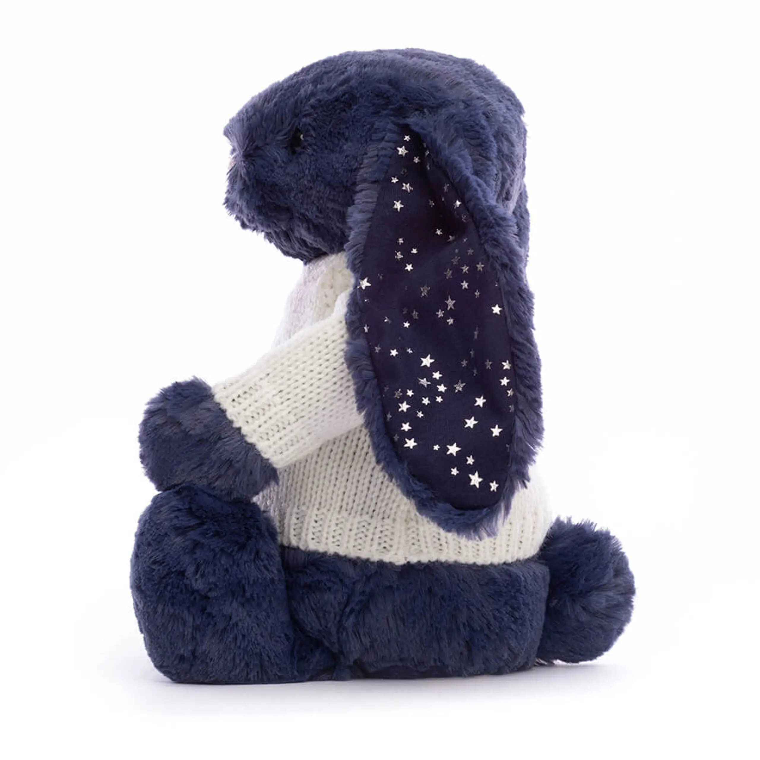 Bashful Stardust Bunny with Personalized Cream Jumper - Image 3